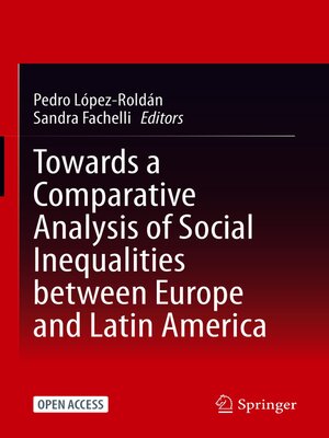 cover image of Towards a Comparative Analysis of Social Inequalities between Europe and Latin America